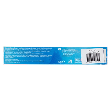 Colgate dentifricio Triple Action protezione carie 4x75 ml